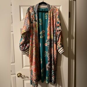 Johnny Was Romano Flower Harmony Kimono